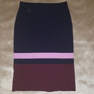 Ann Taylor | Stretchy | Navy skirt| XXSP